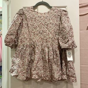Hyacinth House floral shirt size L
